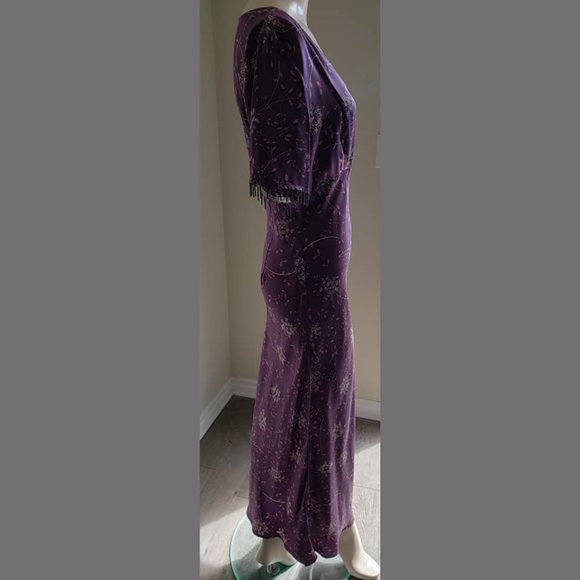 Never worn Vintage 100% Silk Dress - Please read description carefully - Picture 4 of 10
